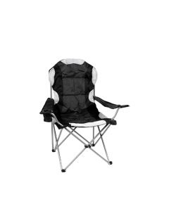 Redwood Leisure High Back Canvas Chair - Black | BB-FC174