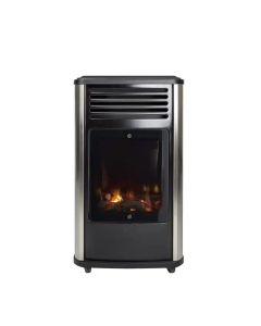 Manhattan 3.4kW Portable Gas Fire Heater | MANHIR-BK