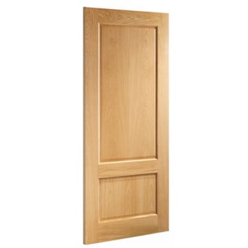 Oak Raised 2 Panel Door 6'6