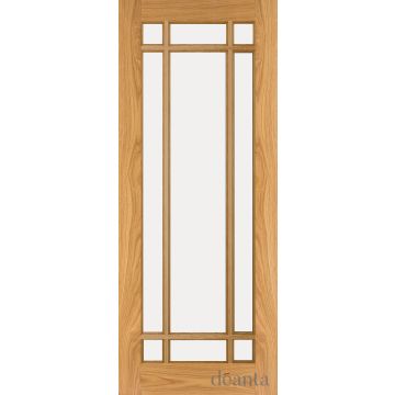 Deanta Nm5gpg Glass Primed Door 6'8