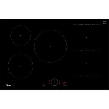 NEFF N70 80cm Built-in Electric Induction Smart Hob - Black | T58FHW1L0