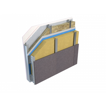 Stonewool 120kg/M3 1200 x 600 x 150 1.44m2 2 Sheets [Bausf]