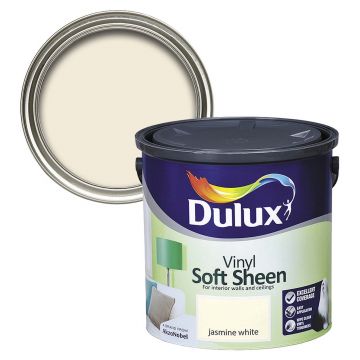 Dulux Vinyl Soft Sheen Jasmine White 2.5l