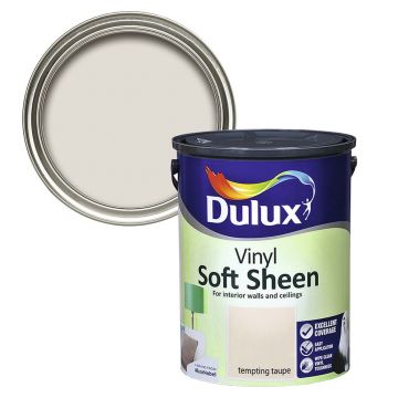 Dulux Vinyl Soft Sheen Tempting Taupe 5l