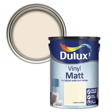 Dulux Vinyl Matt Warm White 5l