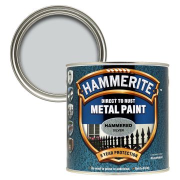 Hammerite Hammered Silver 2.5l