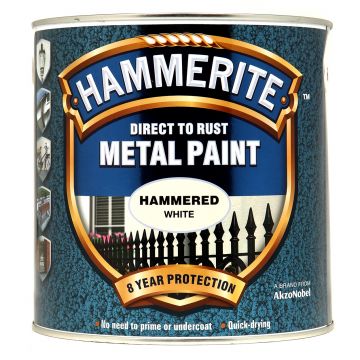 Hammerite Hammered White 2.5l
