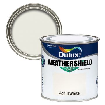 Dulux Weathershield Achill White 250ml
