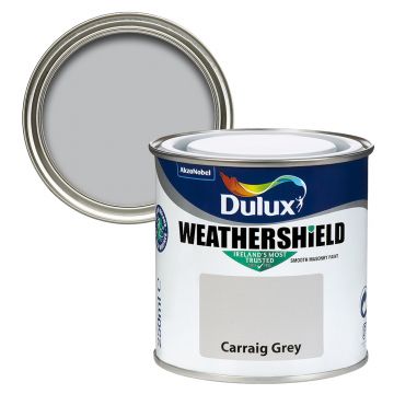Dulux Weathershield Carraig Grey 250ml