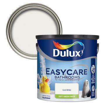 Dulux Easycare Bathrooms Iced White 2.5l