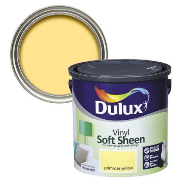 Dulux Vinyl Soft Sheen Primrose Yellow 2.5l