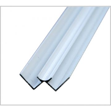 Flair 7mm PVC Internal Corner Trim Silver