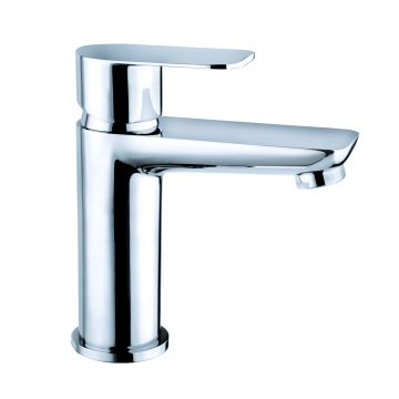 Slight Mono Basin Mixer With Push Button Waste