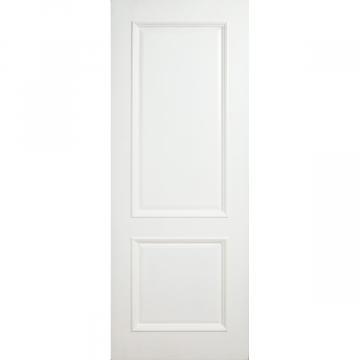 Indoors Monroe 2 Panel Door - White - 80 Inch x 32 Inch (2032mm x 813mm)