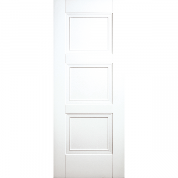 Indoors Franklin 3 Panel Door - White - 78 Inch x 30 Inch (1981mm x 762mm)