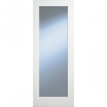 Indoors Boston Shaker Clear Glass Door - 78 Inch x 30 Inch (1981mm x 762mm)