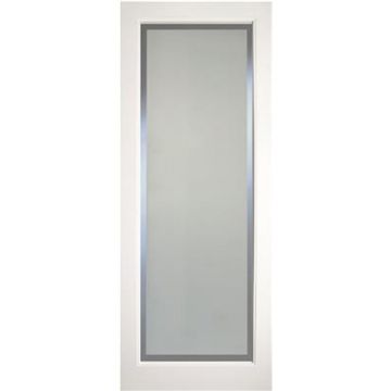 Indoors Kenmore Etched Glazed Shaker Door 80 Inch x 32 Inch (2032mm x 813mm)