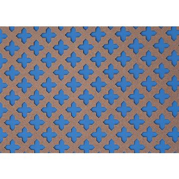 Screening Panel 1810 x 610mm MDF Unfinished Cross