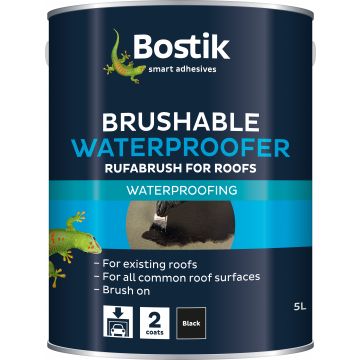 Bostik Brushable Waterproofer for Roofs 5lt