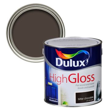 Dulux High Gloss Bitter Chocolate 2.5l