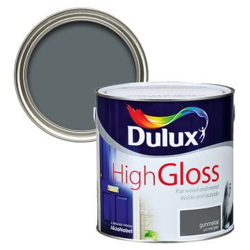 Dulux High Gloss Gunmetal 2.5l