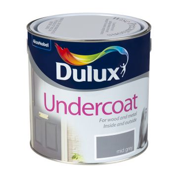 Dulux Undercoat Mid Grey 2.5l