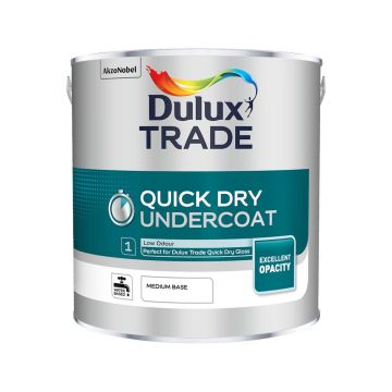 Dulux Trade Quick Dry Undercoat Medium Base 2.5l