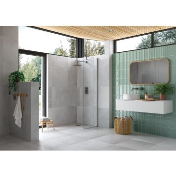 Ayo 8mm Wetroom 400mm Silv