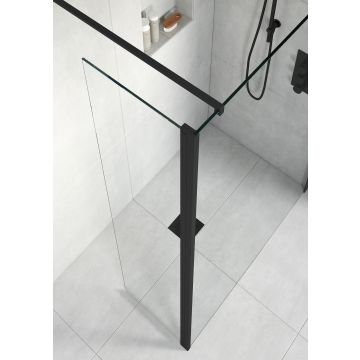 Ayo 1400mm "L" Shape Stg Stbz Kit Black Anodised Sizes: 700mm-1600mm