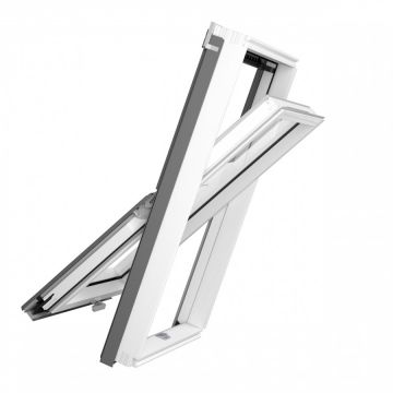 Rooflite Dvy 500 C4a (C04) 55 x 98 Window White Primed