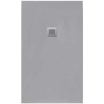 Gemstone Grey Rect Tray 1200 x 900mm- Sq.Waste Flint Grey *