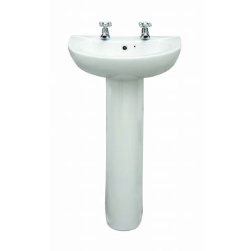 Sonas Strata 535mm Basin & Ped 2th