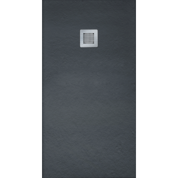 1200 x 900 Black Slate Tray Req comes with Trap