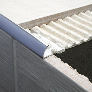 ARC Tile Trim 10mm Round Chrome