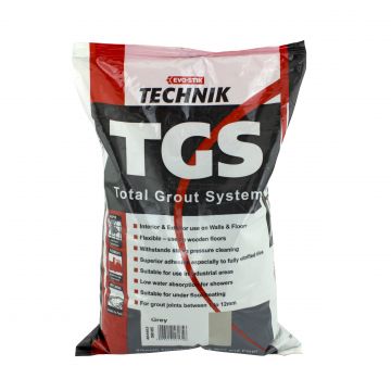 Evo-Stik Technik Tgs Grout 5kg Grey