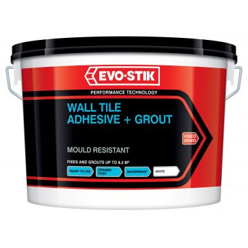 Evo-Stik Waterproof Adhesive & Grout Standard Mould Resistant