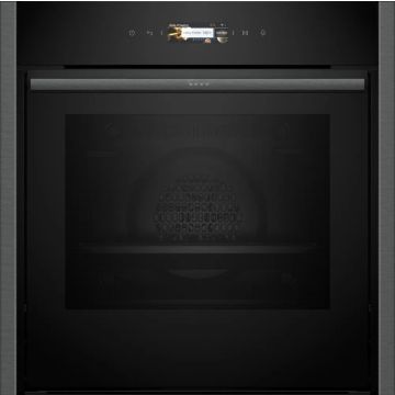 Neff N 70 Built-in Electric Single Oven with TFT TouchDisplay - Graphite Grey | B54CR71G0B