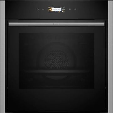 Neff N 70 Stainless Steel Built-in Electric Single Oven - Stainless Steel | B54CR71N0B