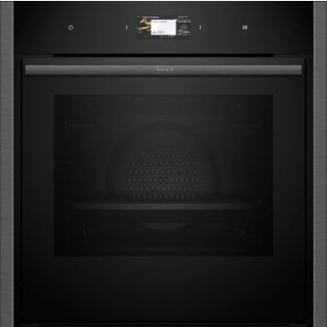 Neff N90 71L Built-In Electric Single Oven - Graphite Grey | B64CS71G0B