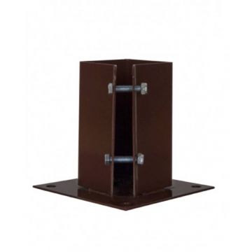Bpc Bolt Down Post Shoe (Twin Bolt) 100 x 100mm
