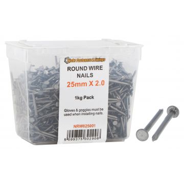 Round Wire Nails 100mm - 1kg