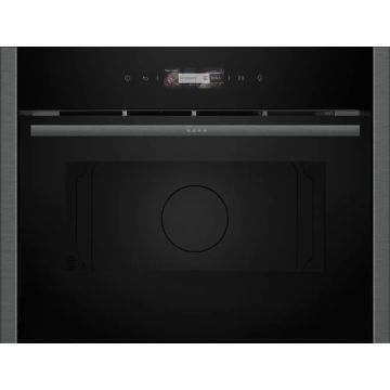 Neff Black Gr-Grey Trim Microwave