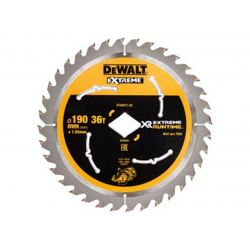 Dewalt 190mm Blade 36t Hi Torque