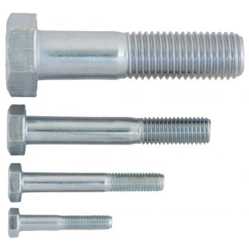 High Tensile Hex Bolt M12 x 100mm Zinc Plated