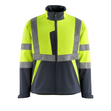 Mascot Kiama Hi-Vis Softshell Jacket Yellow M 15902-253-17010