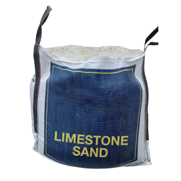 Kilsaran White Limestone Sand - Tonne Bag Approx 1000kg
