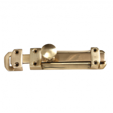 Tower Bolt Brass 6" (1)