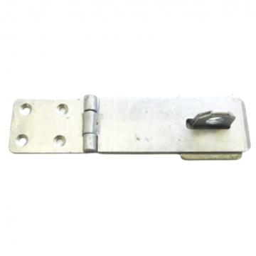 Safety Hasingle panel & Staple Galvanised 4 1/2" (1)