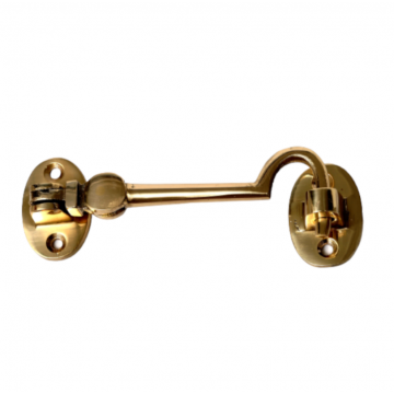 Cabin Hook Brass Victorian 6" (1)