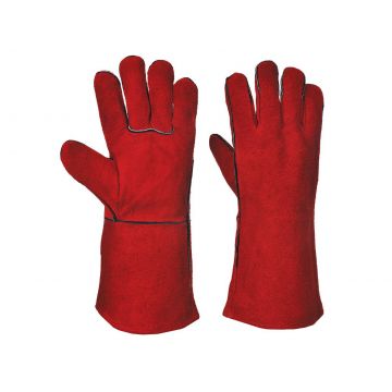 Portwest Welders Gauntlet A500 Red Xl10 Pwa500rerxl